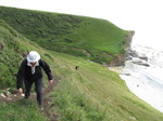 SX06708 Machteld and Hans climbing cliff path.jpg